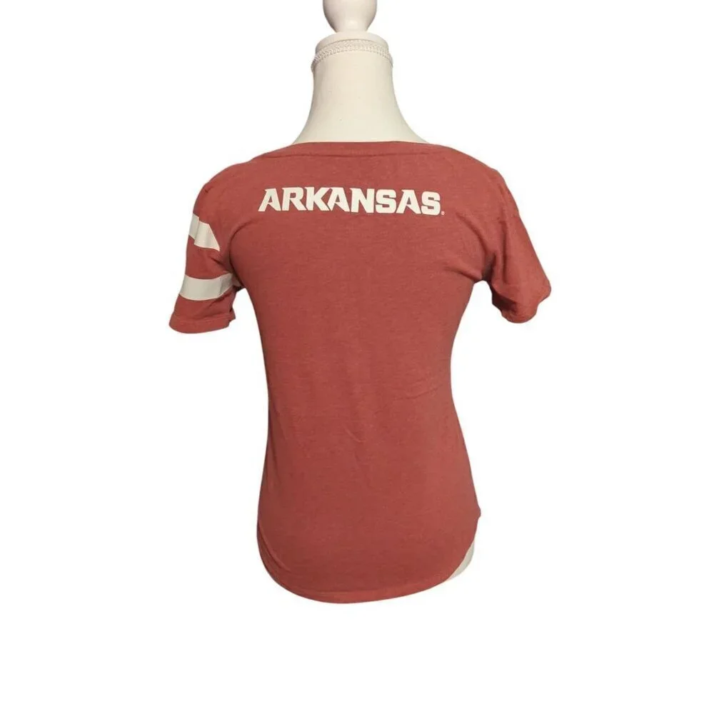 Nike The Nike Tee Arkansas Razorback Women's Size Small Graphic Tee Short Sleeve